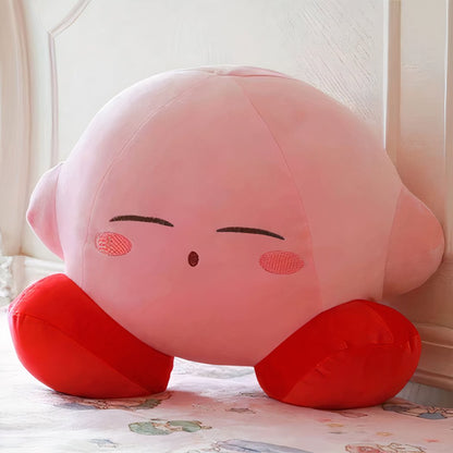 Peluche rose de Kirby qui dort