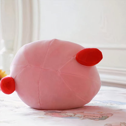 Peluche rose de Kirby aux joues rouges