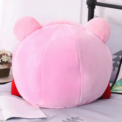 Peluche Kirby à grosse bouche ouverte