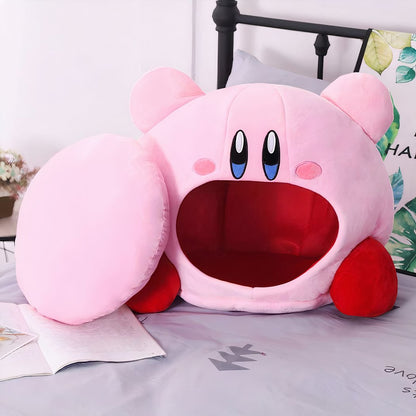 Peluche Kirby à grosse bouche ouverte