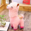 Peluche alpaga souriant et coloré