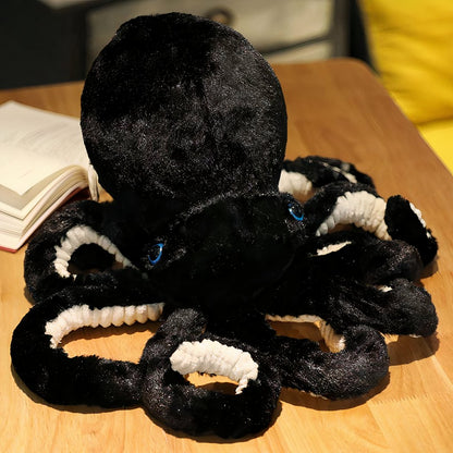 Peluche adorable de pieuvre colorée