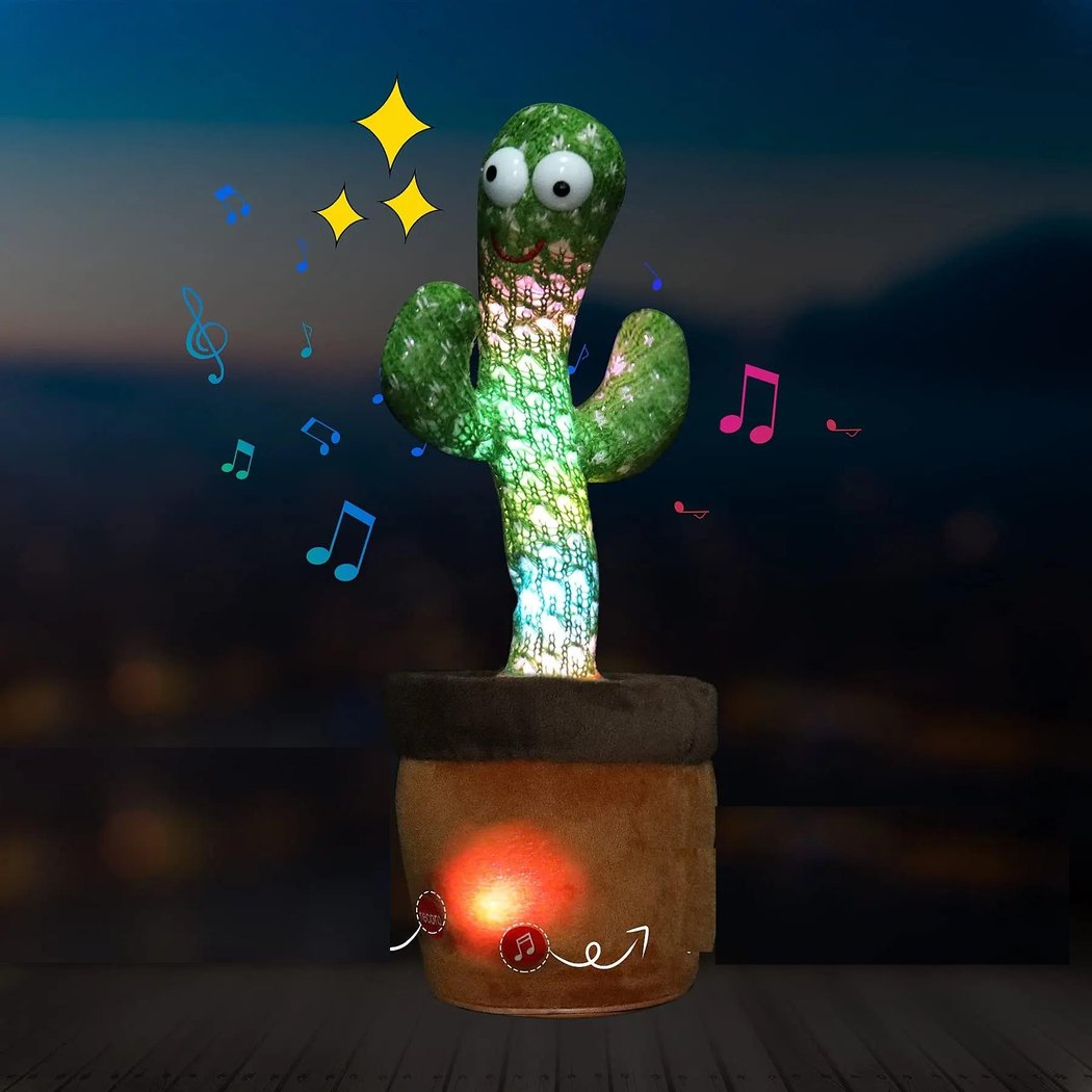 Peluche cactus dansant
