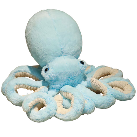 Peluche adorable de pieuvre colorée