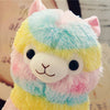 Peluche de lama multicolore