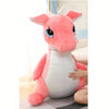 Peluche dragon mignon rose