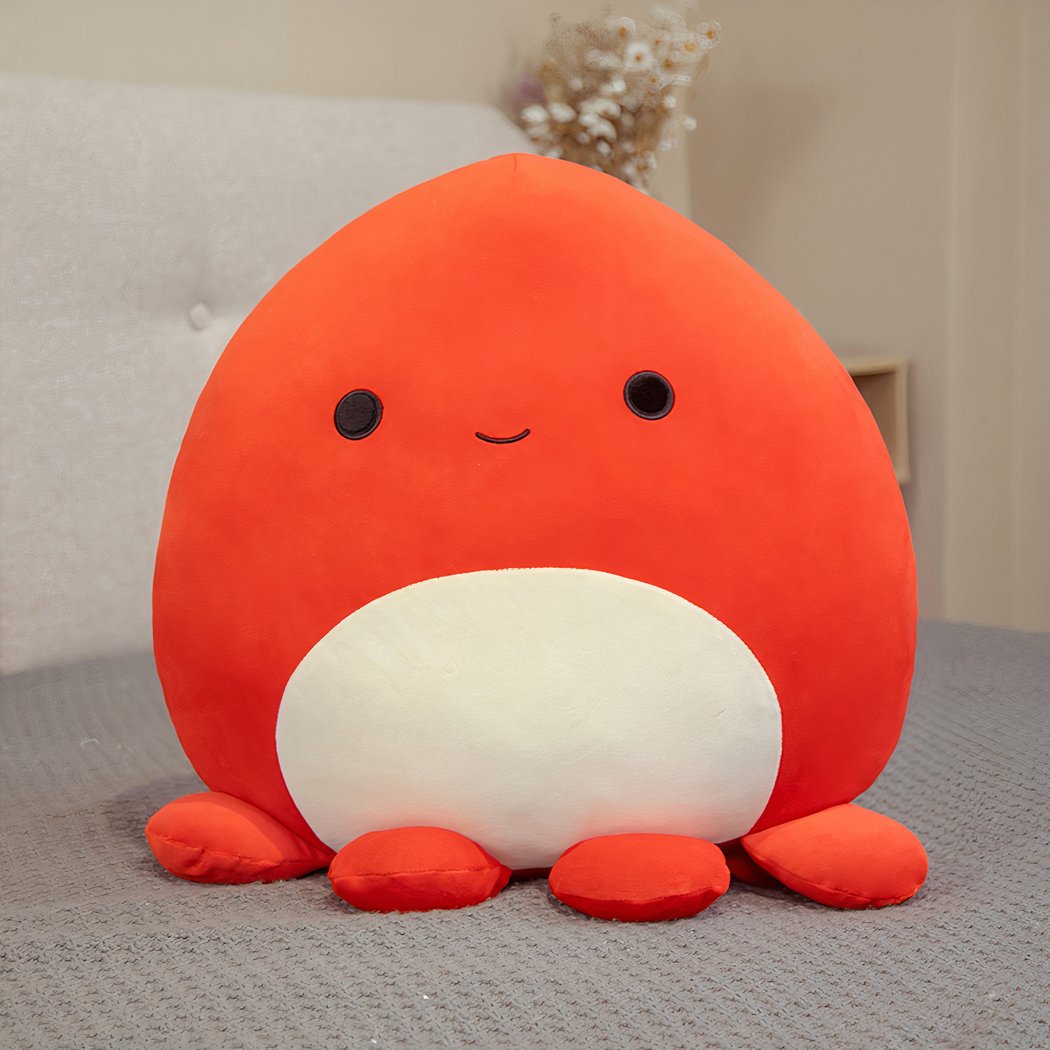Peluche pieuvre oreiller doux