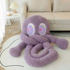 Peluche adorable de pieuvre géante violette
