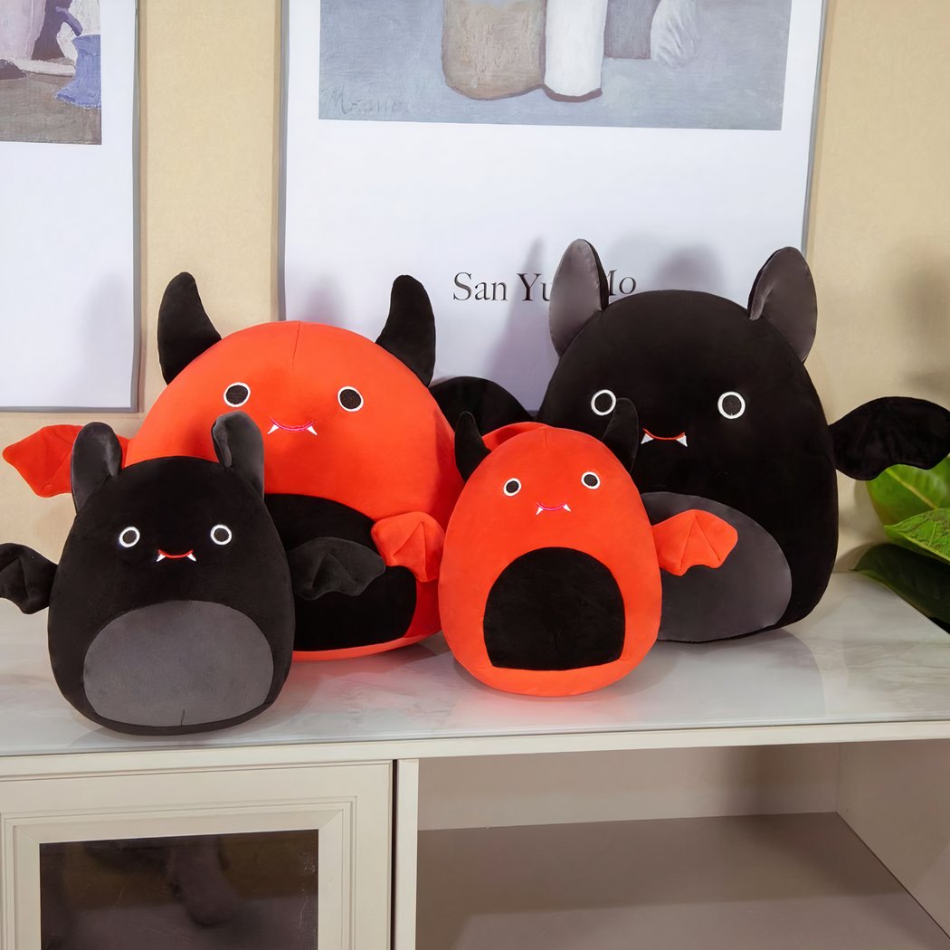 Peluche oreiller Halloween chauve souris