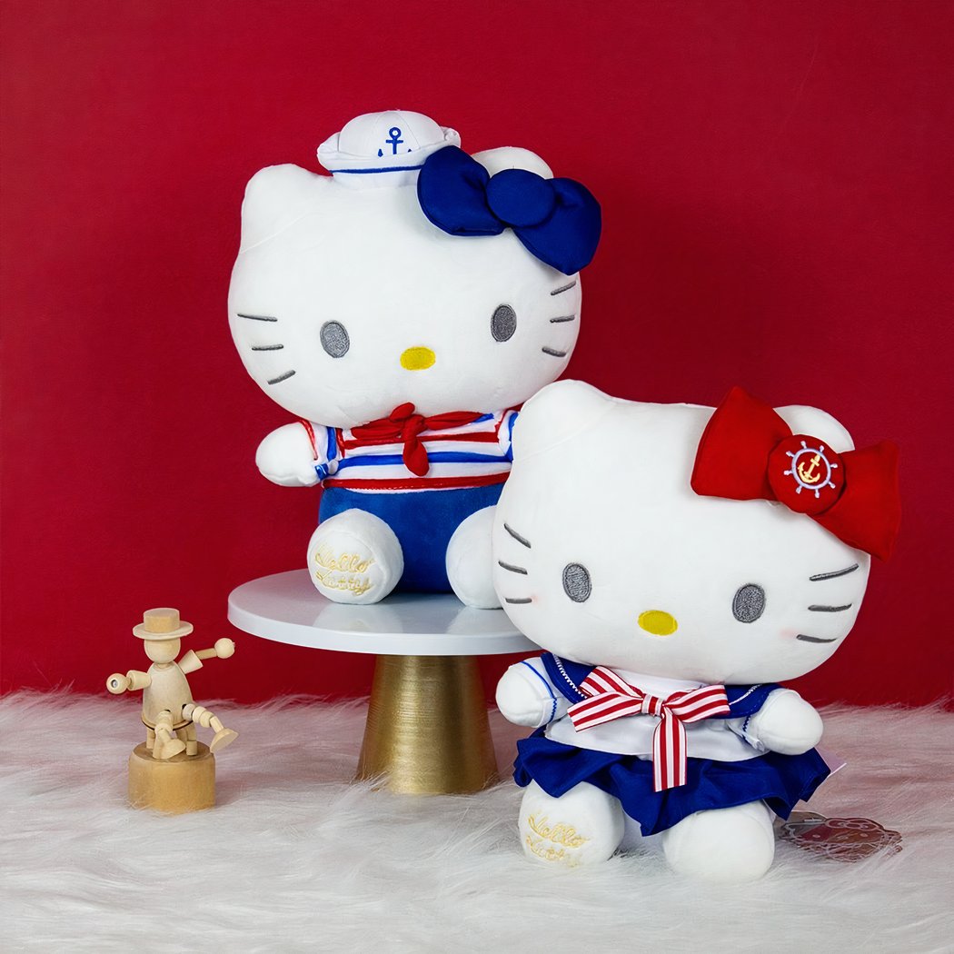 Peluche Hello Kitty style marin