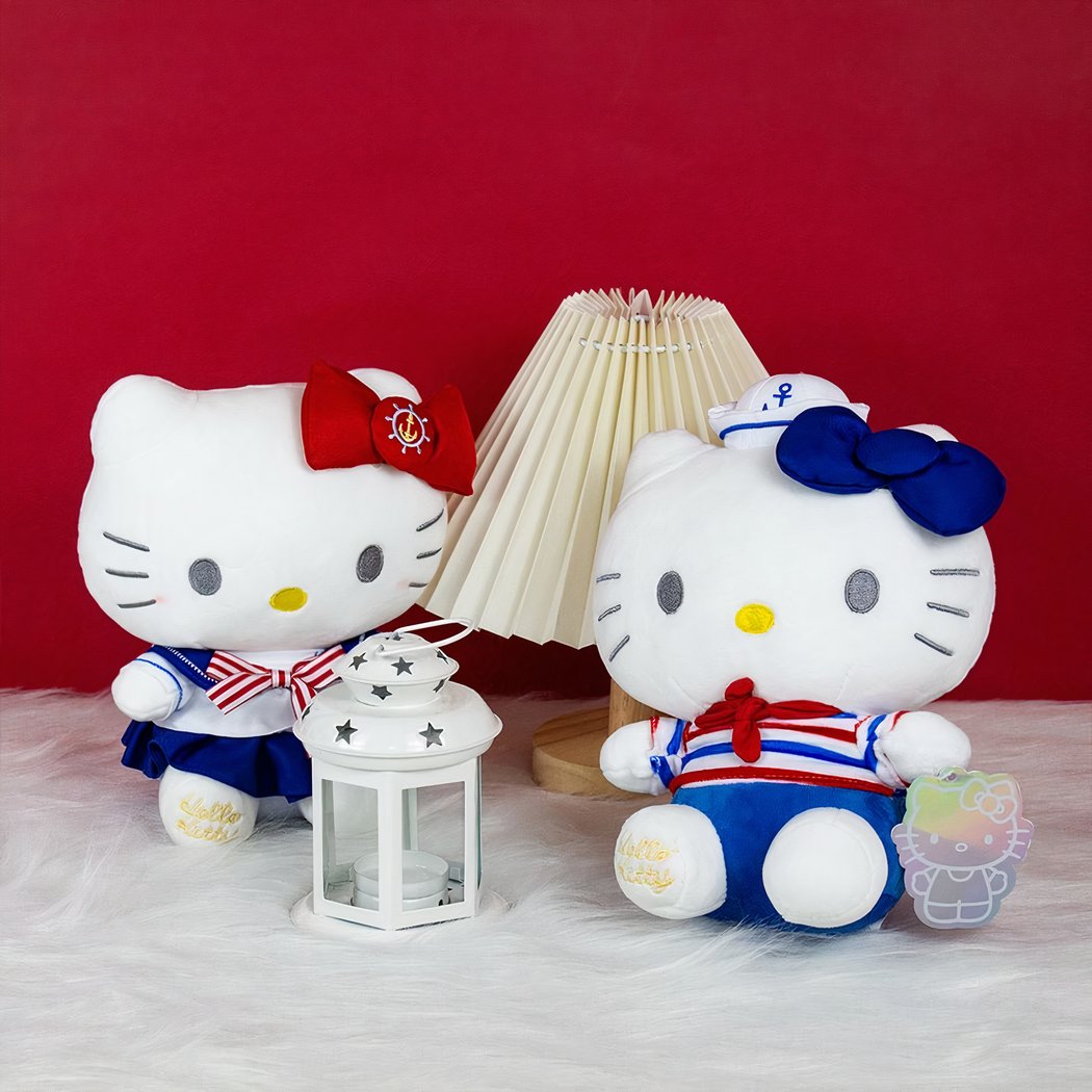 Peluche Hello Kitty style marin