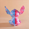 Peluche Stitch colorée rose et bleu clair Disney pour enfant