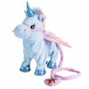 Licorne en peluche musicale électrique pour enfants