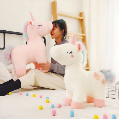Peluche de licorne toute douce pour enfants