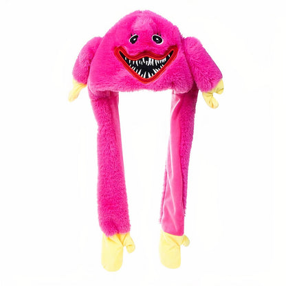 Chapeau Huggy Wuggy peluche qui fait peur