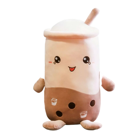 Oreiller en peluche Thé Matcha Bubble tea