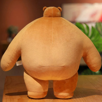 Coussin Ours en peluche