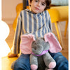 Peluche éléphant interactive pour bébé