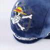 Baleine Laboon One Piece en peluche avec pendentif pour enfant