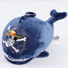 Baleine Laboon One Piece en peluche avec pendentif pour enfant