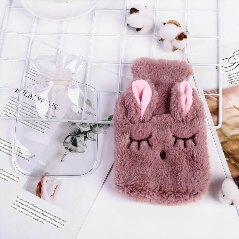 Peluche lapin chauffante