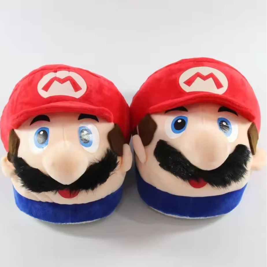 Pantoufles Mario