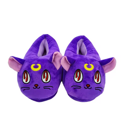 Chaussons Chat Violet