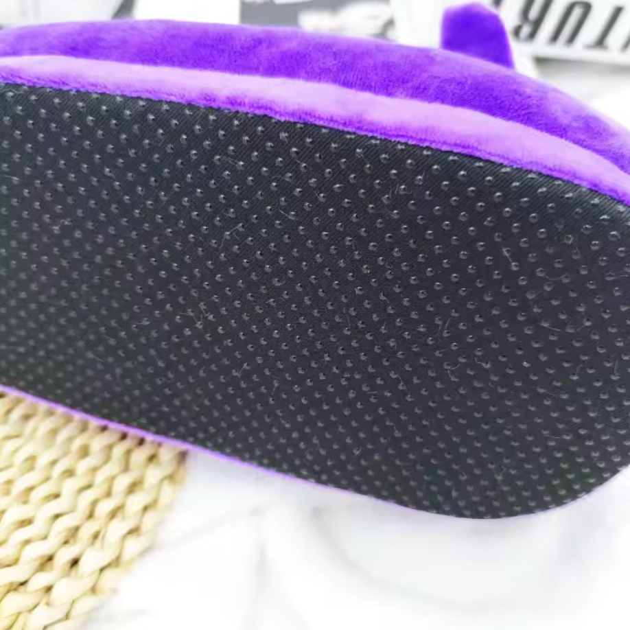 Chaussons Chat Violet