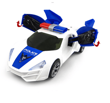 Jouet Voiture de Police Electrique - Le Royaume du Bébé