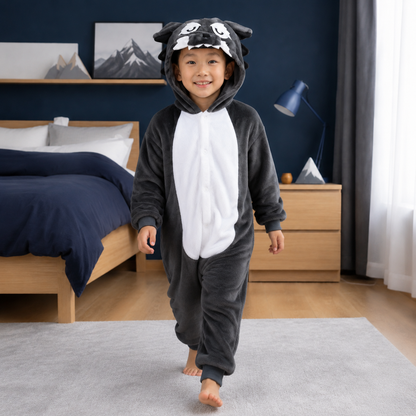 Grenouillère Enfant Loup