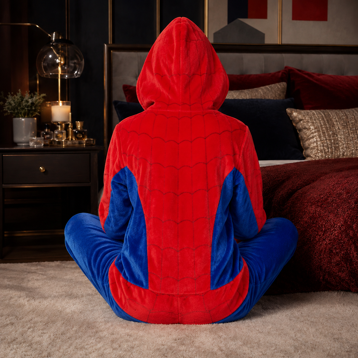 Grenouillère Spider-man Femme