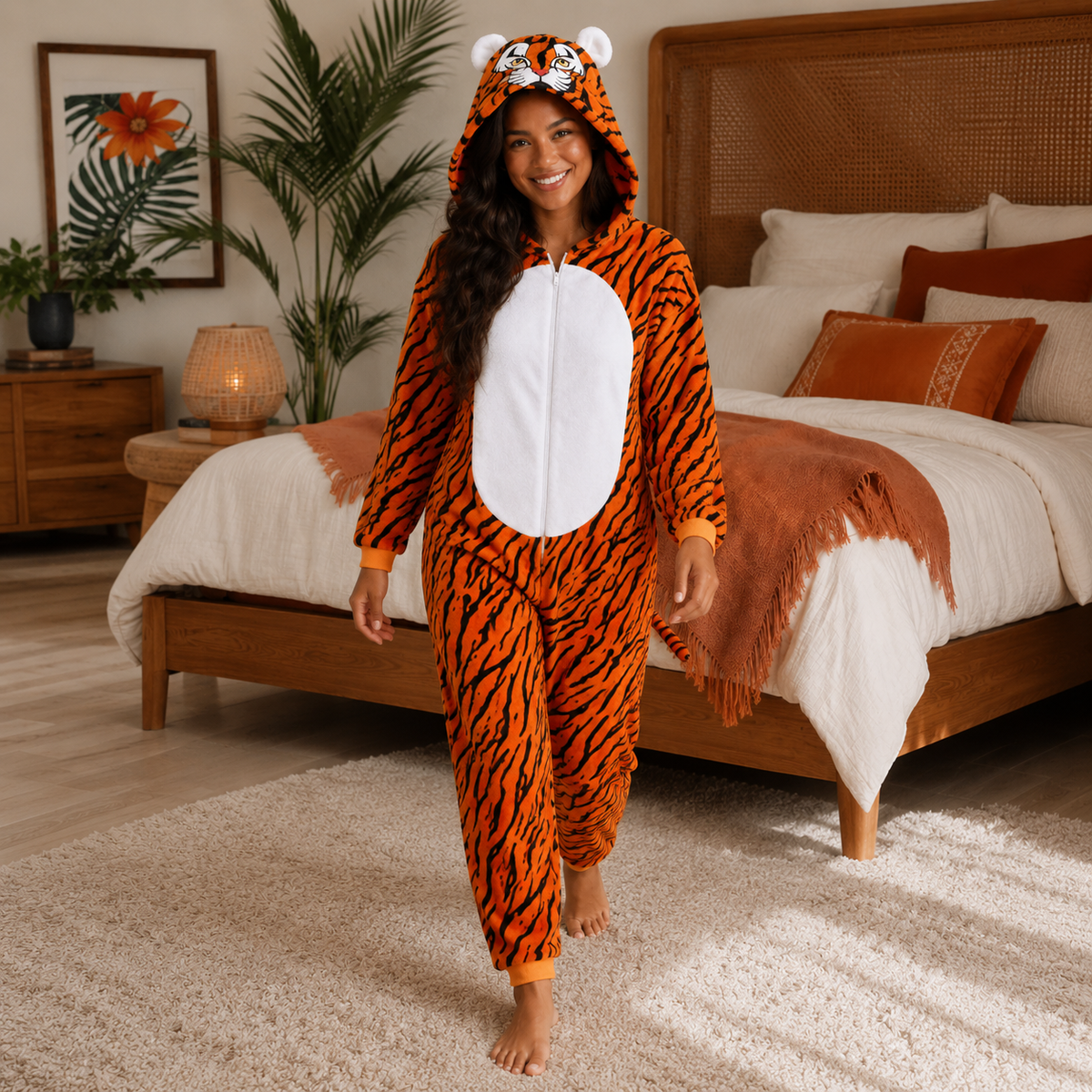Grenouillère Tigre Femme