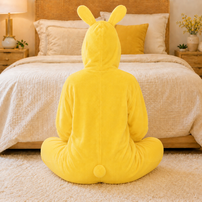 Grenouillère Lapin Jaune Femme