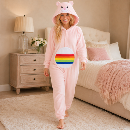 Grenouillère Ours Arc en Ciel Femme