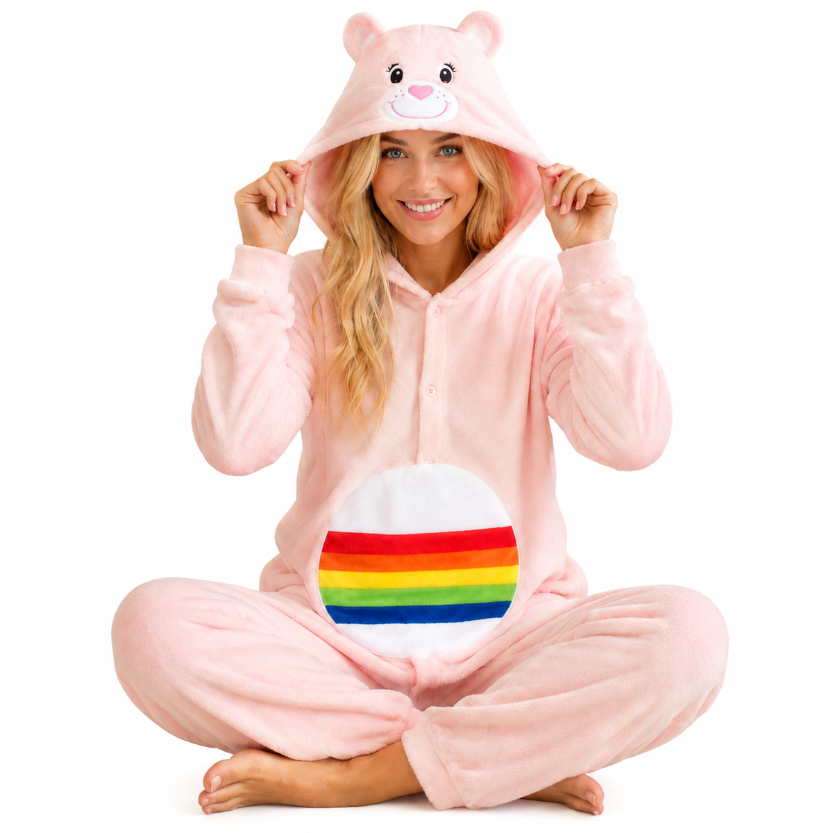 Grenouillère Ours Arc en Ciel Femme