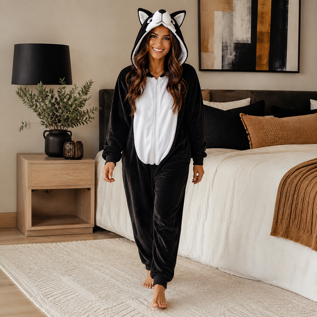 Grenouillère Husky Femme