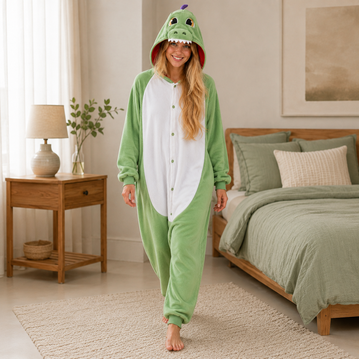 Grenouillère Dinosaure Femme