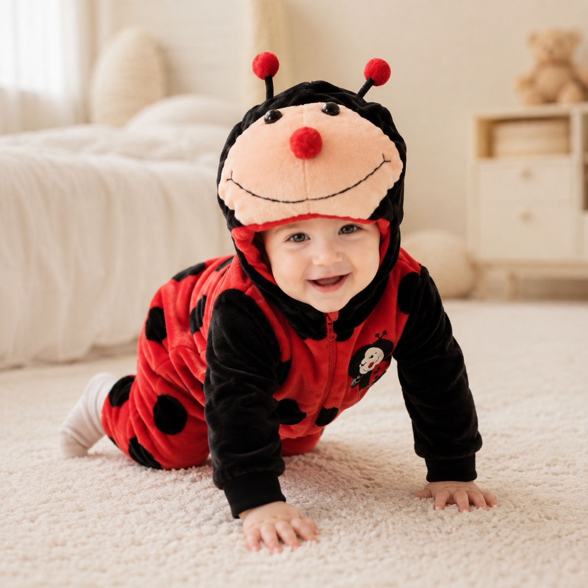 Grenouillère Bébé Coccinelle