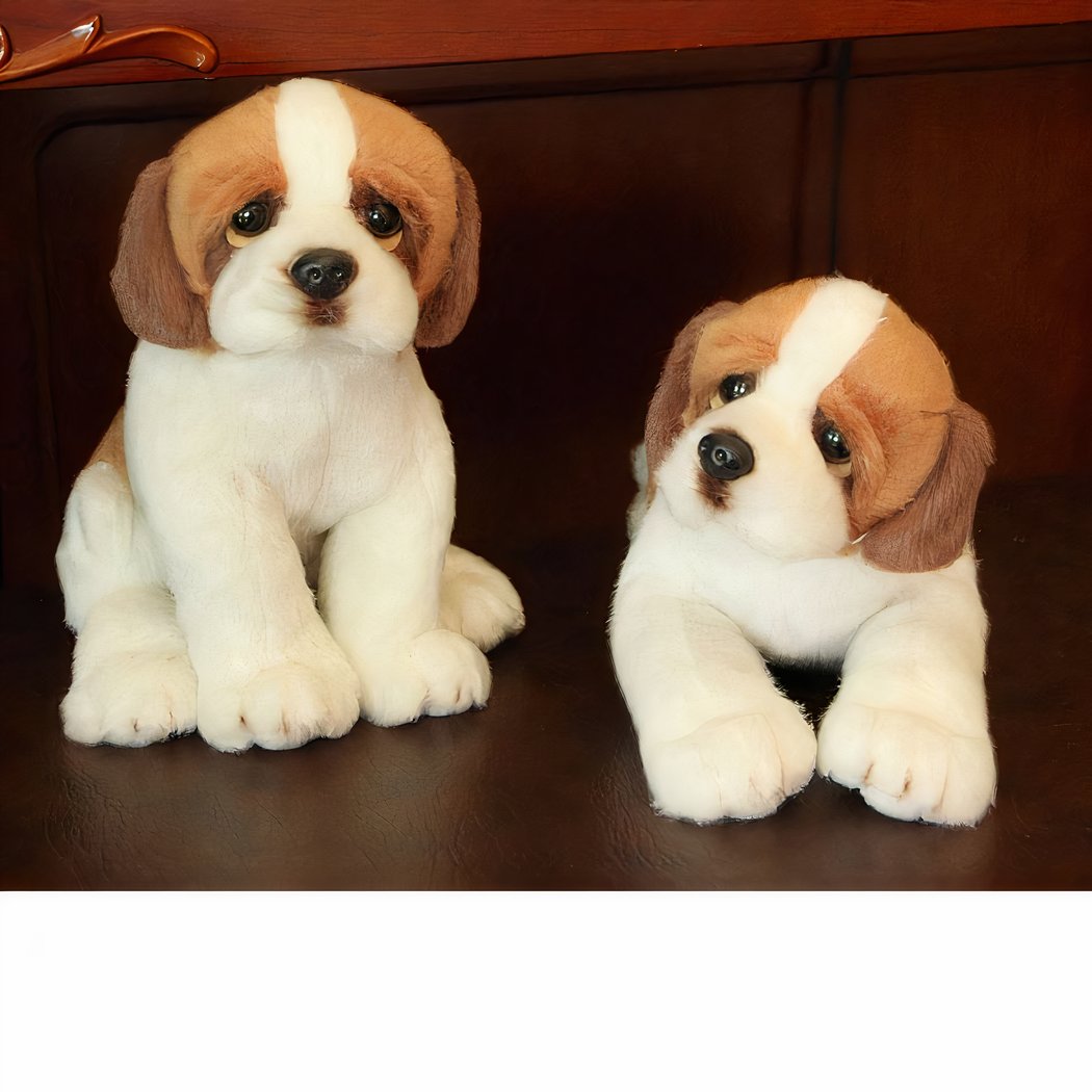 Peluche chien Saint-richard