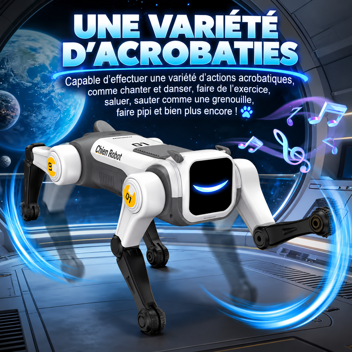 Chien robot intelligent