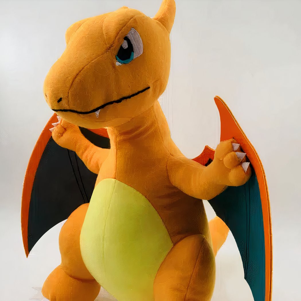 Peluche Dracaufeu Assis