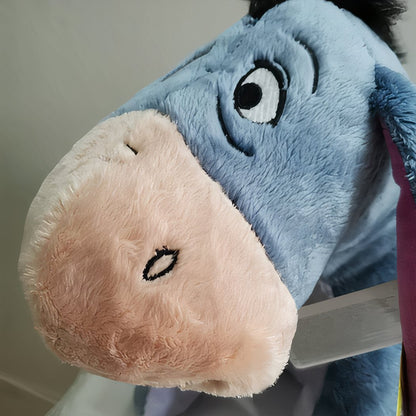 Grande peluche Bourriquet de Winnie l'Ourson