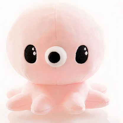 Peluche pieuvre mignonne Kawaii rose