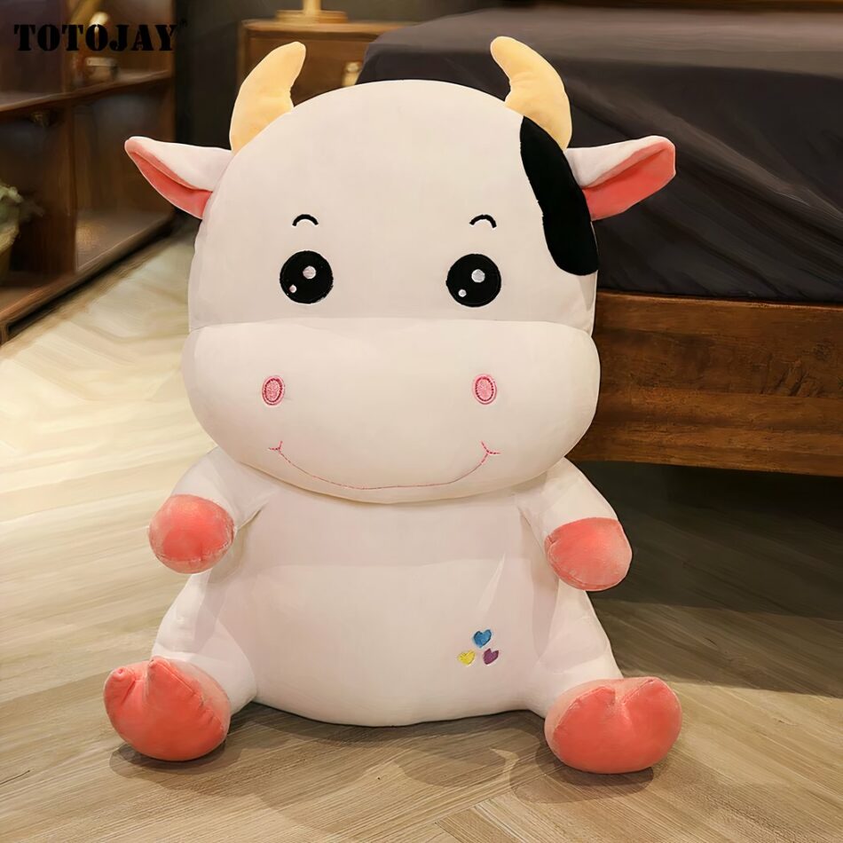 Peluche vache mignonne pour enfant