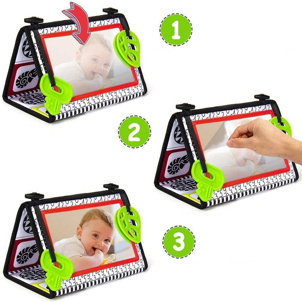 Planche Miroir Montessori Bébé - Le Royaume du Bébé