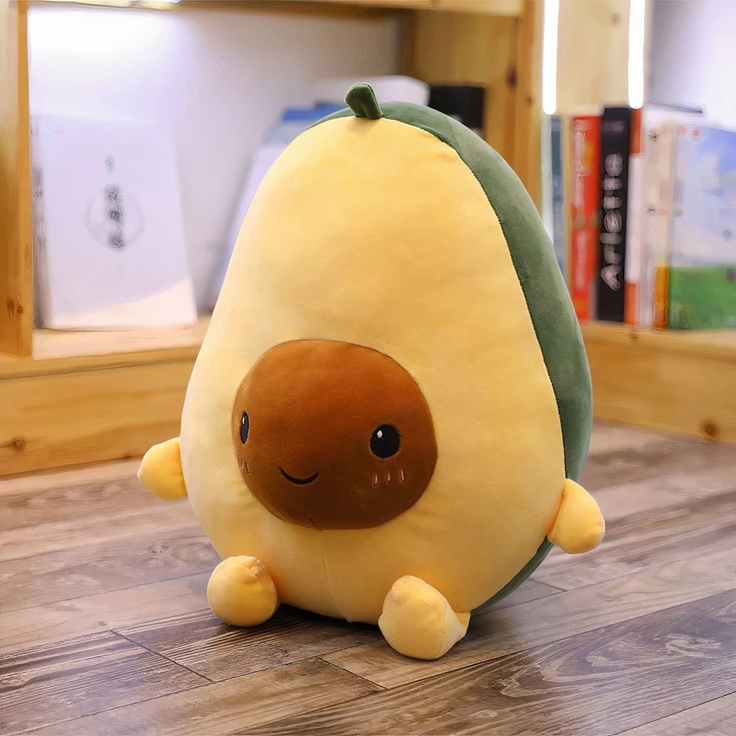 Peluche avocat mignon bébé