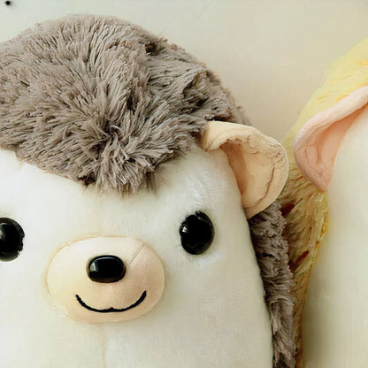 Peluche hérisson adorable marron