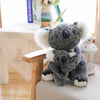 Peluche koala avec bébé