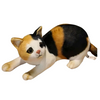 Peluche chat rayé