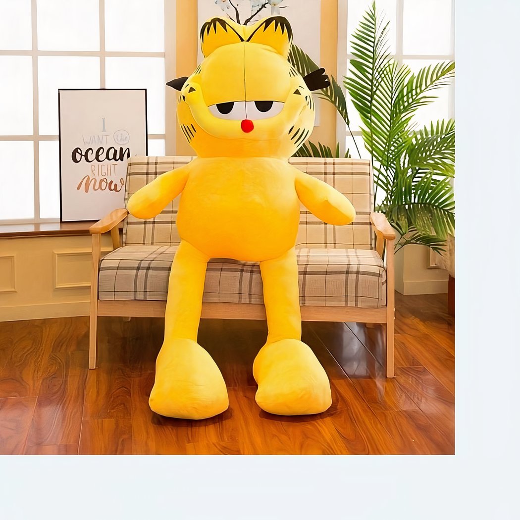Peluche chat Garfield mignon